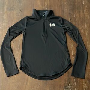 Youth Under Armour Black Performance Pullover